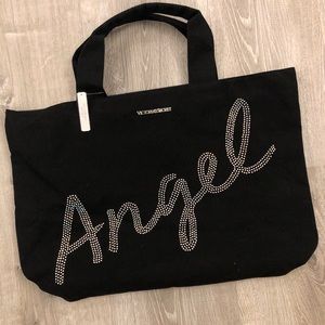 VS Victoria Secret Pink Purse Bag Beach Angel Tote